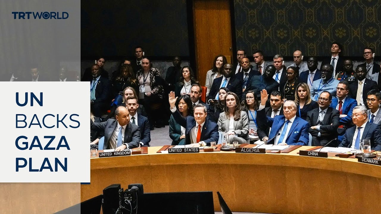 UNSC adopts US resolution on Gaza peace plan