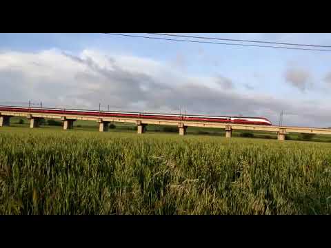 Frecciarossa Milano C.le - Taranto in transito (ETR500)