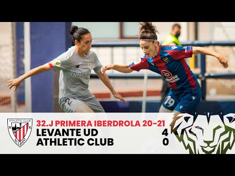 Imagen de portada del video ⚽ Laburpena I Levante UD 4-0 Athletic Club I 32.J Primera Iberdrola 2020-21