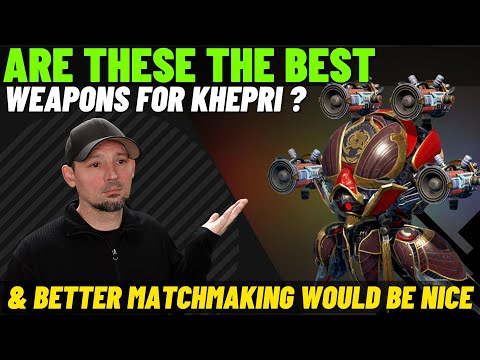 Are Sonics The Best Weapon for Khepri & We could use a change in the match making !!! War Robots