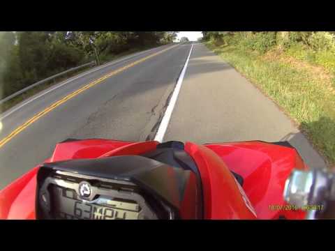 YouTube video about: Can am renegade 570 top speed?