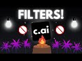Dear Character AI Users We Just Got EVEN MORE FILTERS