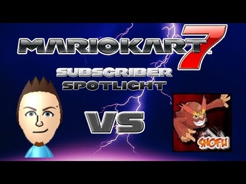Mario Kart 7 Subscriber Spotlight 1v1s:  Abdallah vs. Shofu!