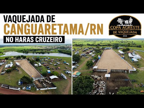 VAQUEJADA DE CANGUARETAMA, COPA AGRESTE, ARENA CRUZEIRO, PARQUE HERMANO ALMEIDA FILHO.