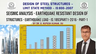 DSS-7|Seismic Analysis|Earthquake Resistant Design of Structures|EarthquakeLoad|IS:1893Part1-2016|P1