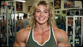 Muscular Girl in the 80's