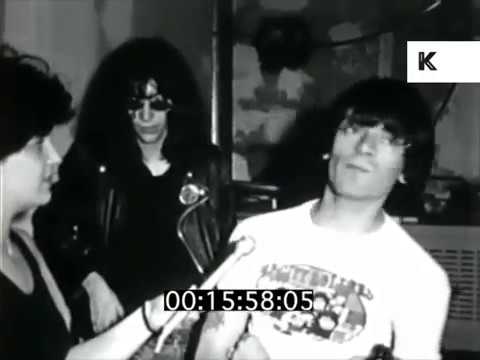 Thumbnail for 1977 Ramones Interview, Why Do You Play So Loud? | Premium Footage