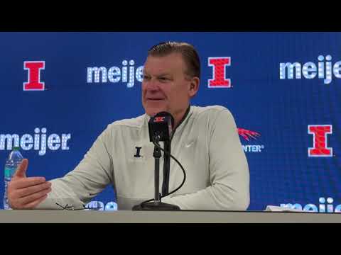 UTRGV postgame: Illini coach Brad Underwood press conference