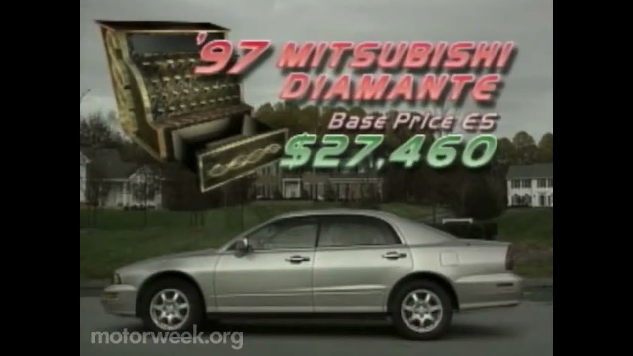 Motorweek 1997 Mitsubishi Diamante Road Test