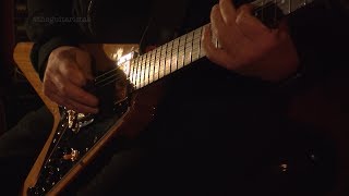 Video thumbnail for Epiphone 1958 reissue Korina Flying V by The Guitaristas