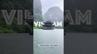 It&rsquo;s a UNESCO World Heritage Site...📍 Trang An, Ninh B&igrave;nh 🇻🇳...#vietnam #hanoi #ninhbinh #shorts