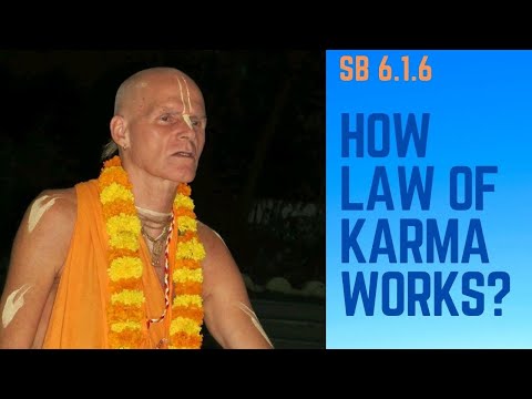 How Law Of Karma Works? | SB 6.1.6