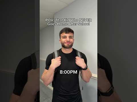 That Kid Who Never Goes Home From School