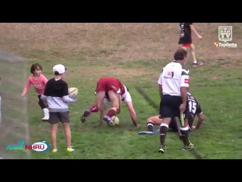 2016 NHRU - Round 3 - Prem 2 - Highlights - Maitland v University