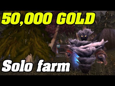WoW: 50,000 Gold Per Hour 1 Solo Steady Goldfarm