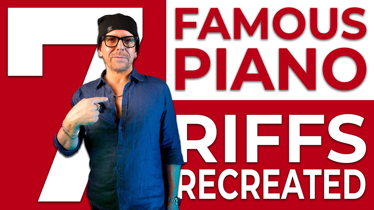 Top 7 Iconic Piano Riffs in the World Recreated