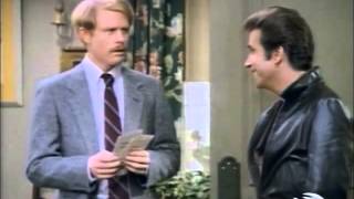 HAPPY DAYS (Season 11 Clip) - Richie Says Goodbye To Fonzie And The Cunninghams (1983)