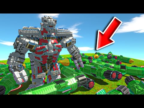 When You Surround Mechagodzilla With 1,392,963 Nukes...