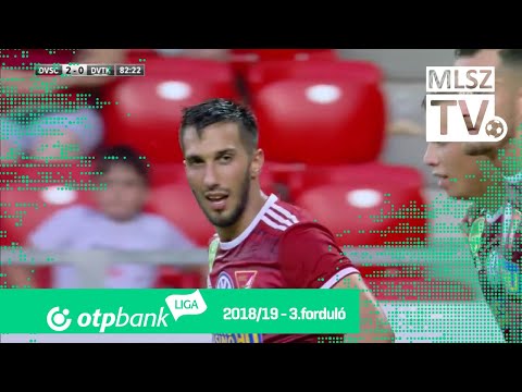 Szécsi Márk gólja a DVSC - DVTK mérkőzésen