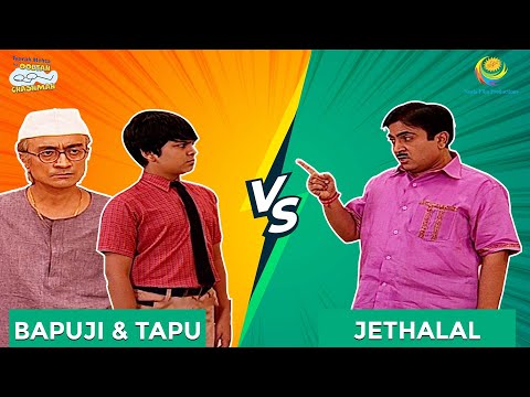 Caught in the Crossfire: Jethalal vs. Bapuji & Tapu! |Comedy Scenes| Taarak Mehta Ka Ooltah Chashmah