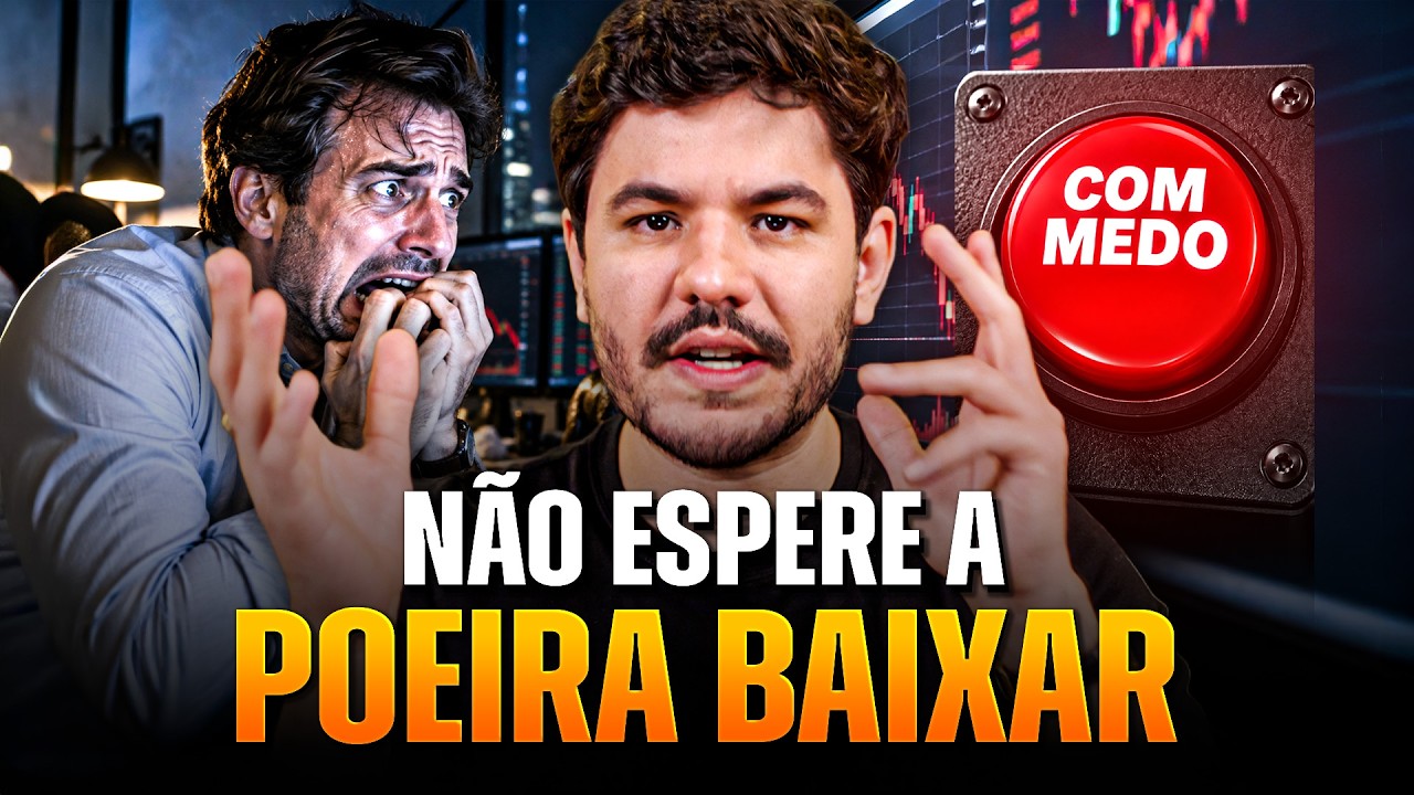 Como investir com medo durante a crise