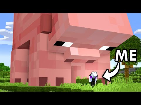 Minecraft's Size Mod is pure chaotic energy