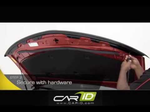 AVS Carflector Hood Shield Installation