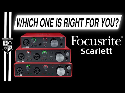 Focusrite Scarlett Solo vs 2i2 vs 4i4: BEST AUDIO INTERFACE UNDER $200