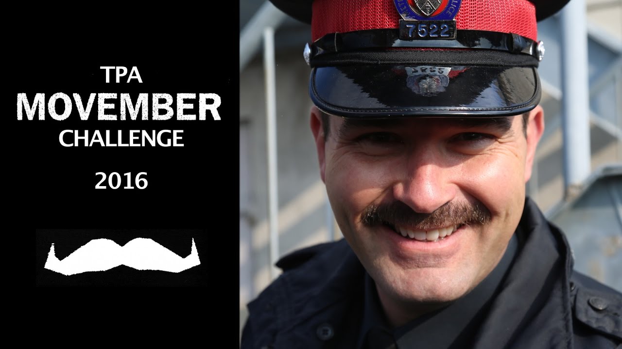Sergeant Scott Bradbury talks about the latest Movember fundraising campaign