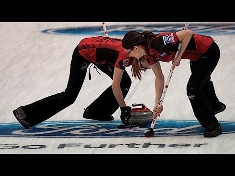 CURLING: CAN-SUI World Women's Chp 2014 - Playoff 1 v 2