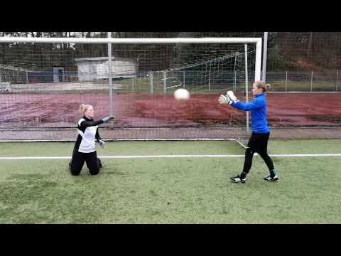 Goalkeeper Technique Training - Technik Training  Jessica Bos - Germany