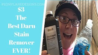 DIY Upholstery Stain Remover
