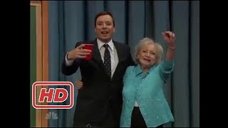[Talk Shows]Beer Pong with Betty White and Jimmy Fallon