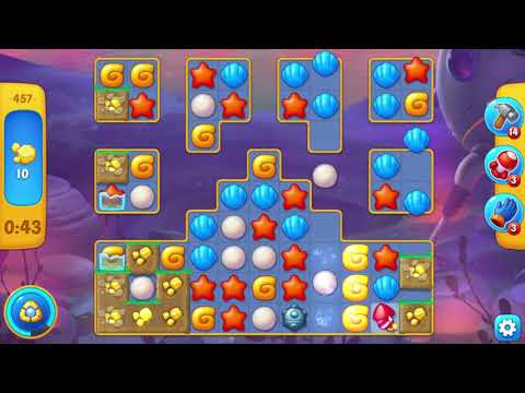 Fishdom 457 Time Level - NO BooSTERS