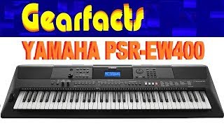 Video thumbnail for Yamaha PSR-EW400: I *thought* it was just a bigger PSR-E453! by Gearfacts