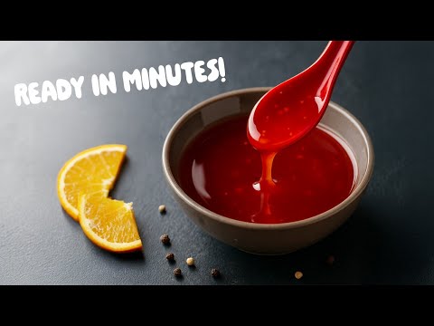 How Do Chinese Restaurants Make Sweet and Sour Sauce So Good?