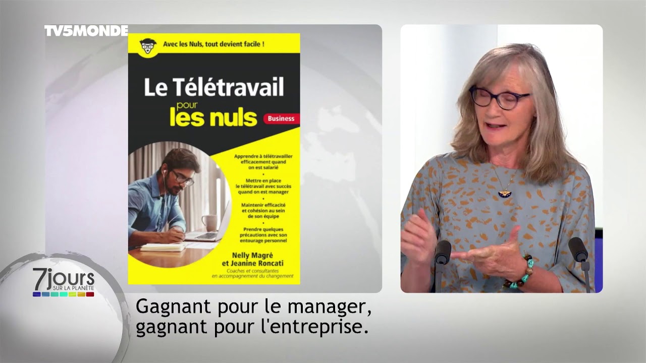 Le télétravail gagnant | Nelly Magré