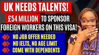 UK Announces 5 YEARS VISA | No JOb Offer Needed | NO IELTS