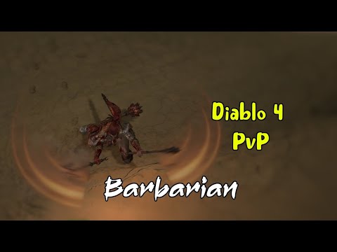 Diablo 4 PvP #1 (Barbarian)
