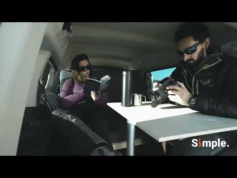 Our £449 removable, folding camper van conversion will turn your car into a camper van in 5 minutes!