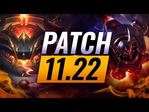 BEST Champions TIER List – League of Legends Patch 11.22