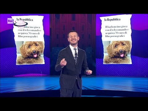 Il monologo di Alessandro Cattelan - Stasera c'è Cattelan su Raidue  11/10/2022