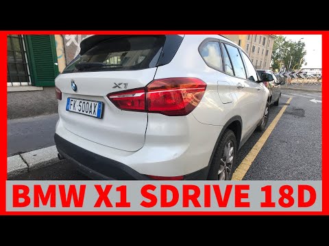 BMW X1 sDrive 18d - White - Street Walk-around
