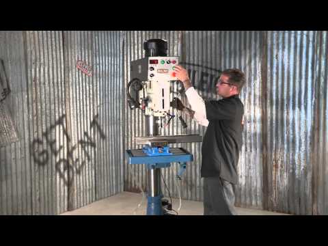 Baileigh Industrial DP-1250VS-HS Variable-Speed Drill Press (Thermal Friction Drilling)