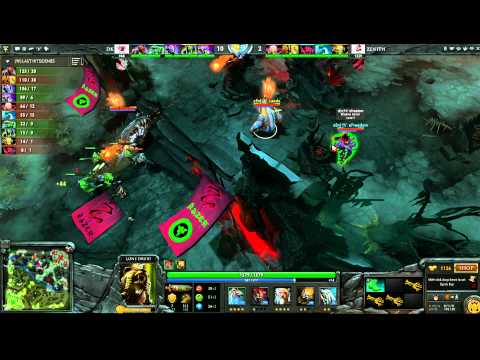 DK vs Zenith - Loser Bracket Round 4, Game 2 - The International - English Commentary