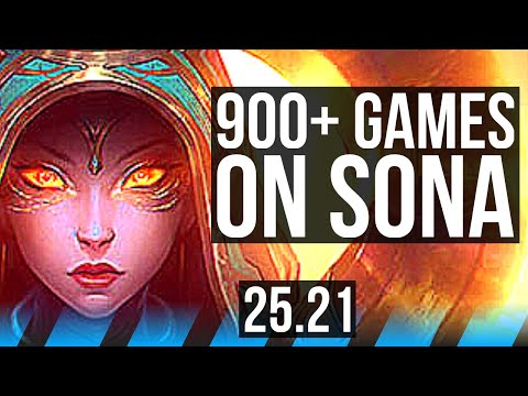 SONA vs AKALI (MID) | 900+ games, 2/3/14 | NA Master | 25.21