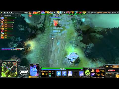 TI3 Western quali - Mouz vs RoX.KIS game 2