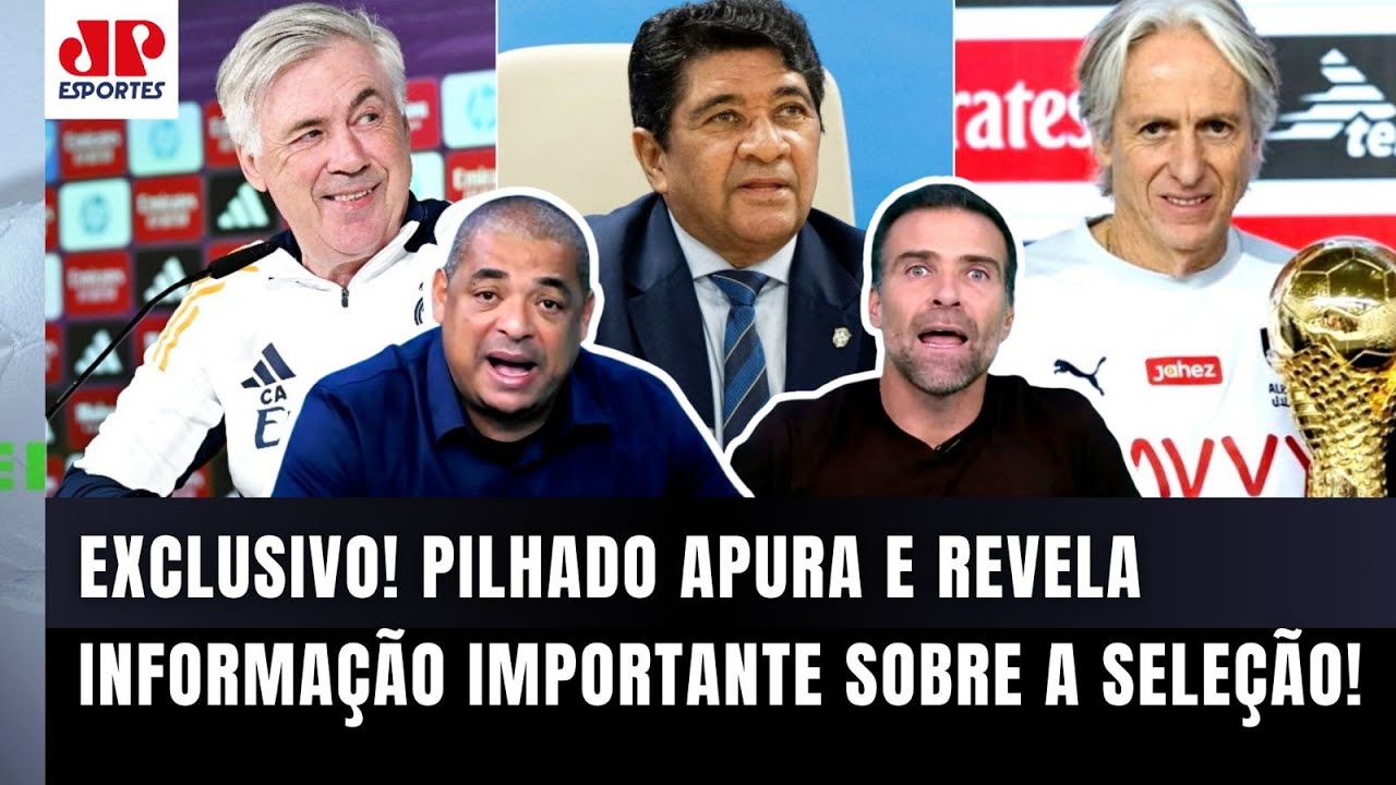 "ISSO É INFORMAÇÃO!!! Uma FONTE MUITO FORTE ME CONTOU que a CBF..." SAIBA TUDO sobre a Seleção!