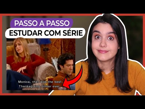 HOW TO STUDY ENGLISH WITH SERIES (Step by step)