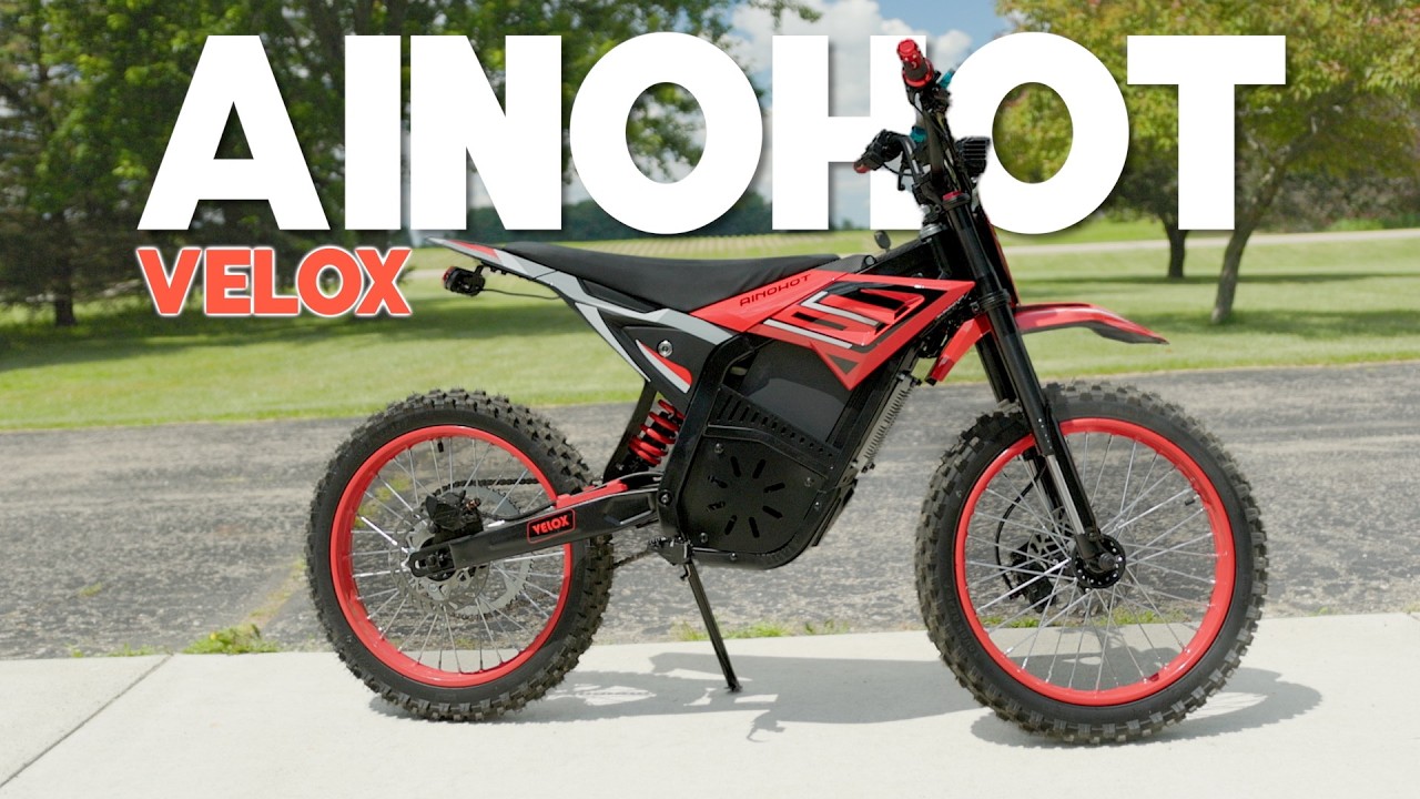 SWITCH From Gas to Entry Level E-moto | Ainohot Velox E-moto Review
